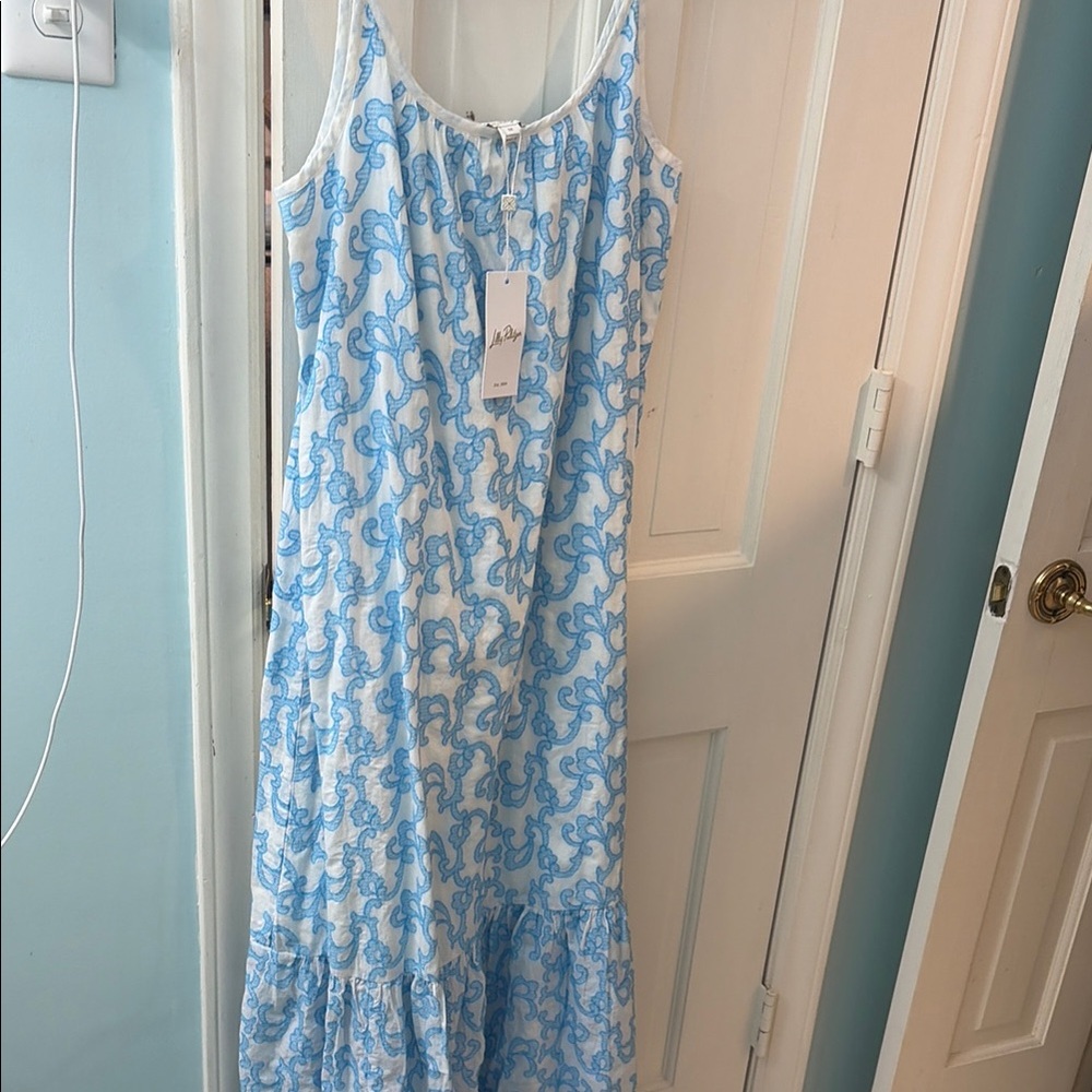 Lily Pulitzer Aimee Embroidered Dress NWT